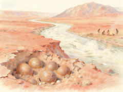 <b>无论是青龙山高海拔或低海拔古河道阶</b>